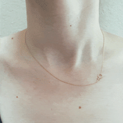 Agnes guldhalsband 18k