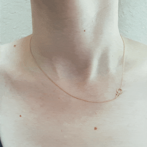 Agnes guldhalsband 18k