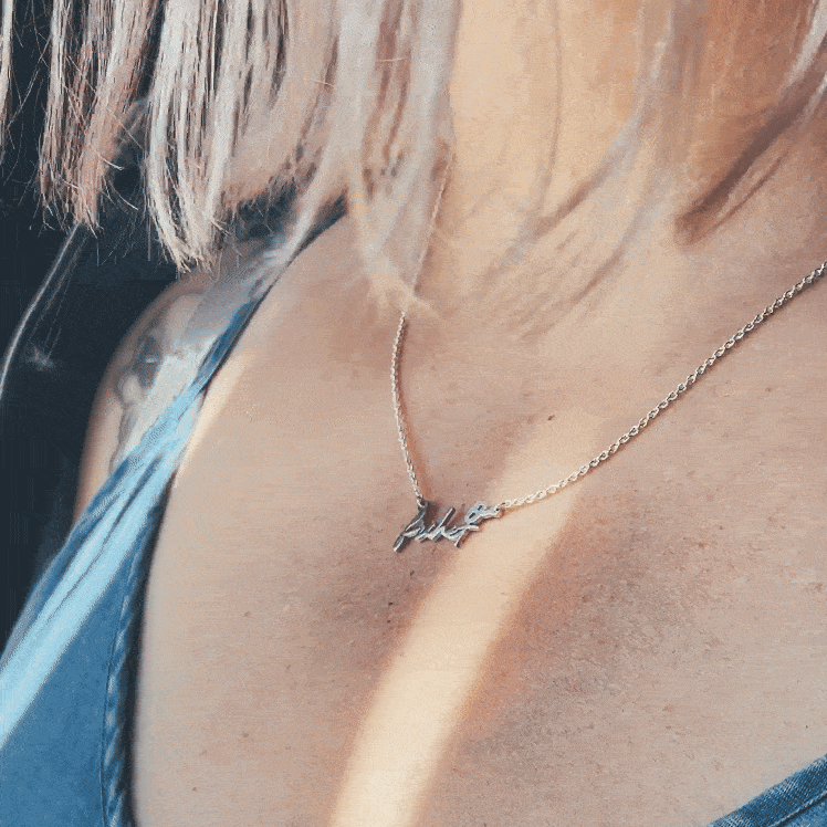 Frihet halsband silver