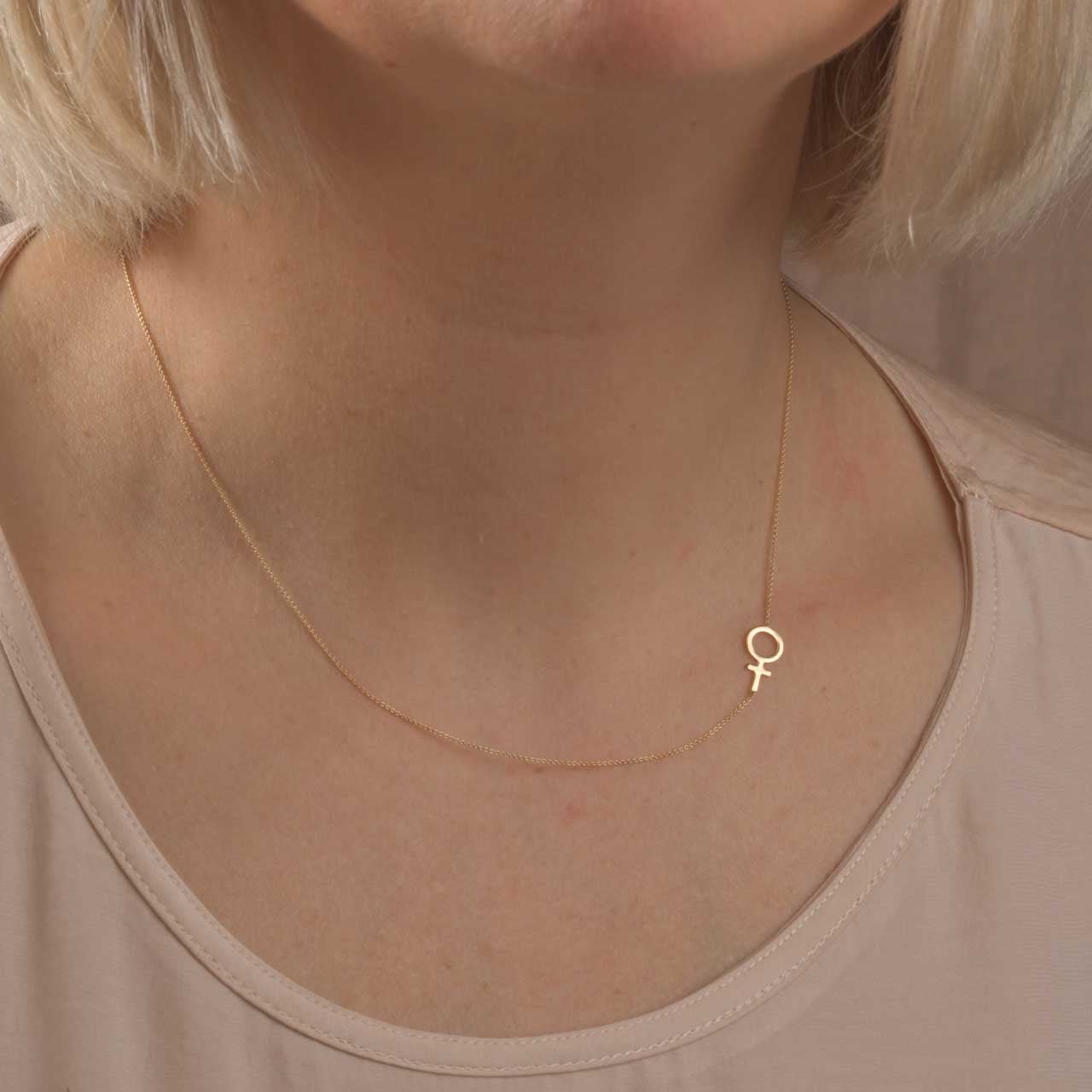 Agnes 18k Halsband - Feministsmeden