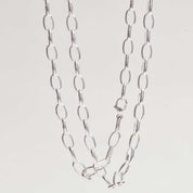 Ankarkedja Oval Silver - Feministsmeden