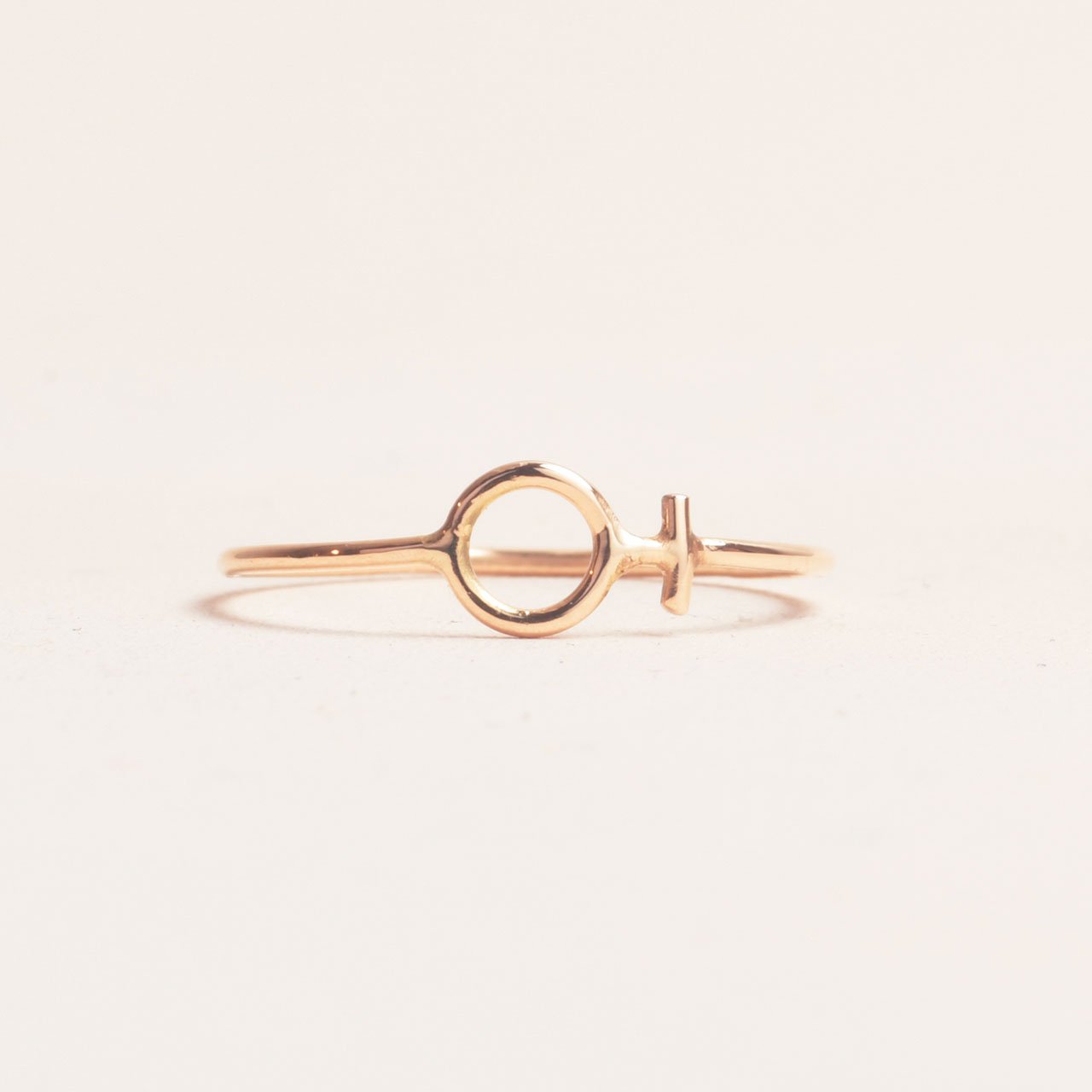 Anna Maria 18k Blank ring - Feministsmeden