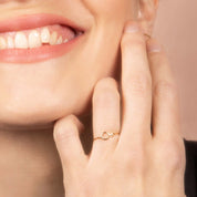 Anna Maria 18k Blank ring - Feministsmeden