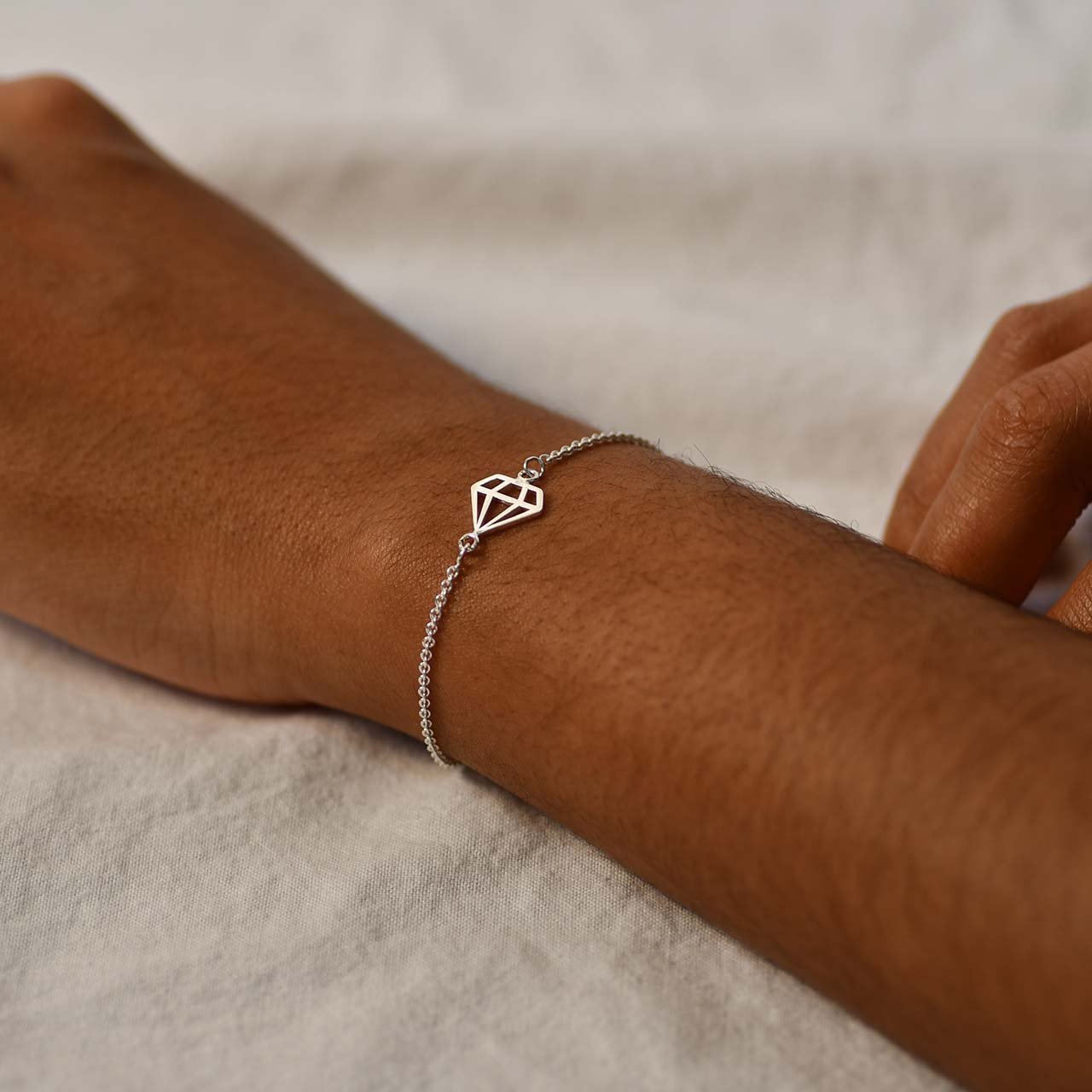 Diamant Armband - Feministsmeden