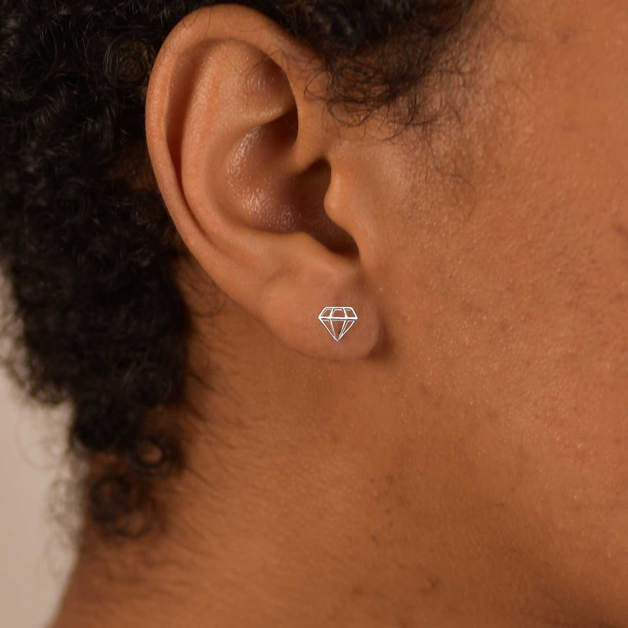 Diamant Mini Studs - Feministsmeden