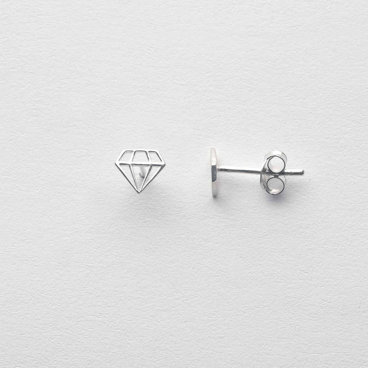 Diamant Mini Studs - Feministsmeden
