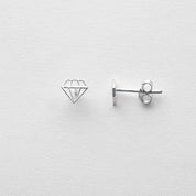 Diamant Mini Studs - Feministsmeden