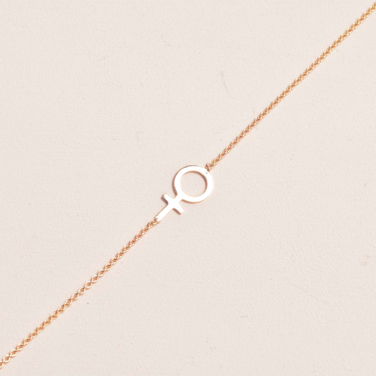 Edith Feministarmband 18k guld - Feministsmeden