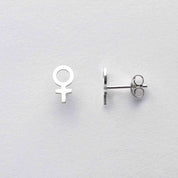 Emma Små Blanka Örhängen - Feministsmeden