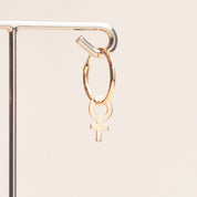 Fatima Hoop 18k - Feministsmeden