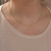 Förgylld Kedja 1,5mm ø - Feministsmeden