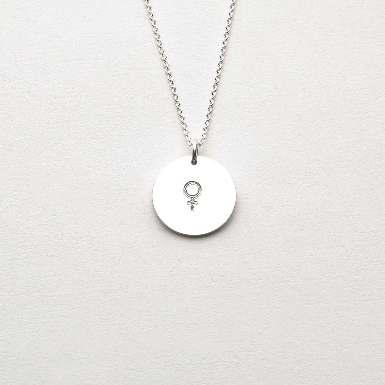 Graverat Personligt Hänge - Feministsmeden