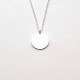 Engraved Personalized Pendant