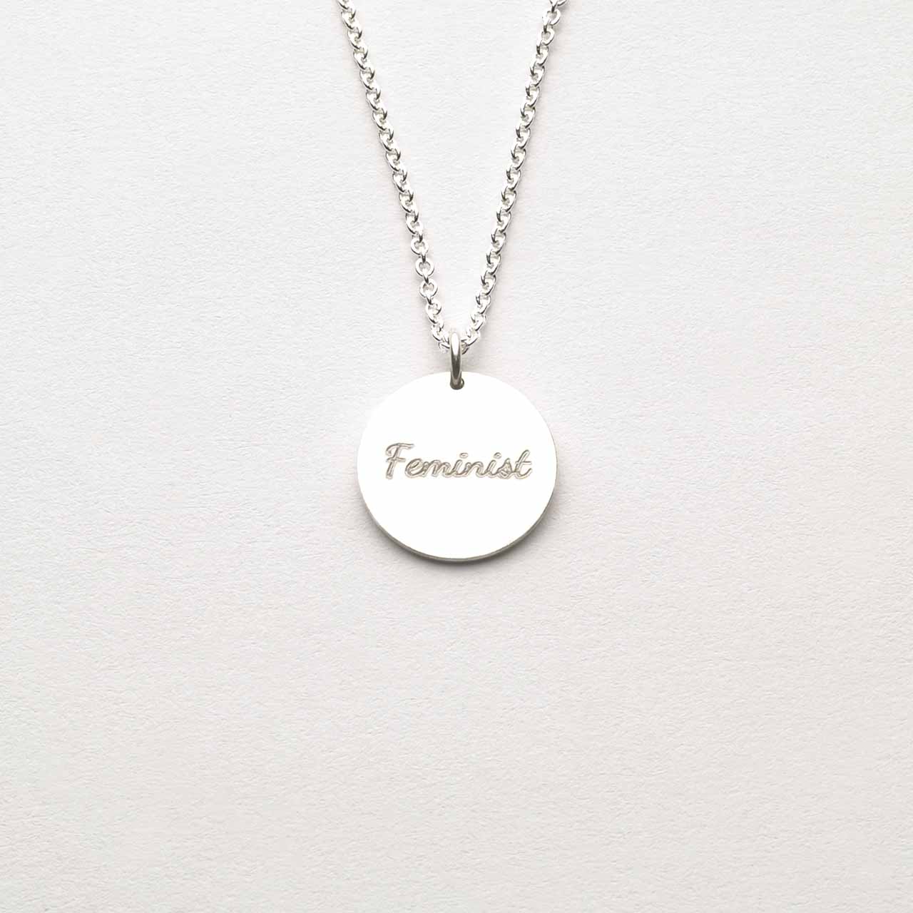 Graverat Personligt Hänge - Feministsmeden