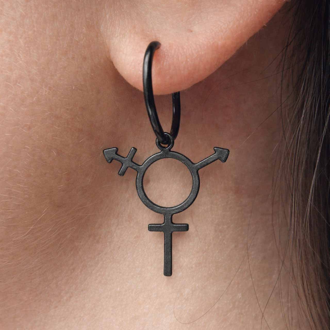 Gwendolyn Stor Hoop Transymbol - Feministsmeden