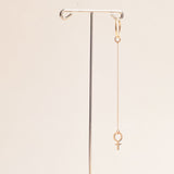 Harriet Hoop + Chain 18k