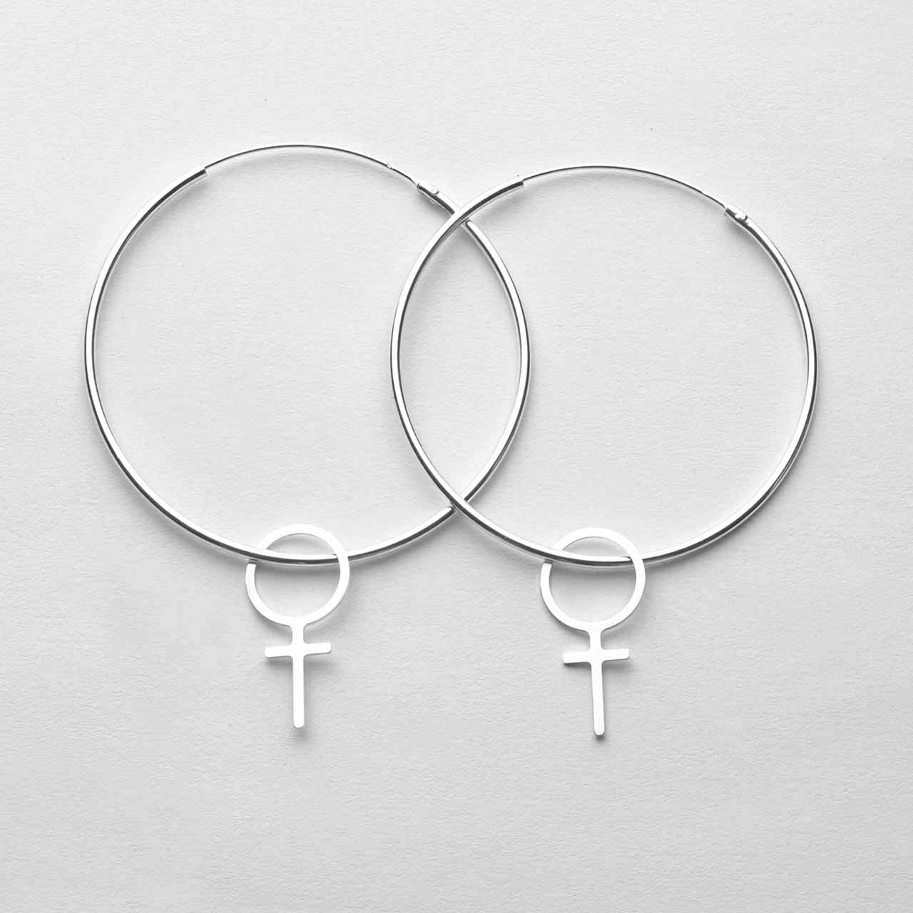 Hoop Feminist 50mm ø - Feministsmeden