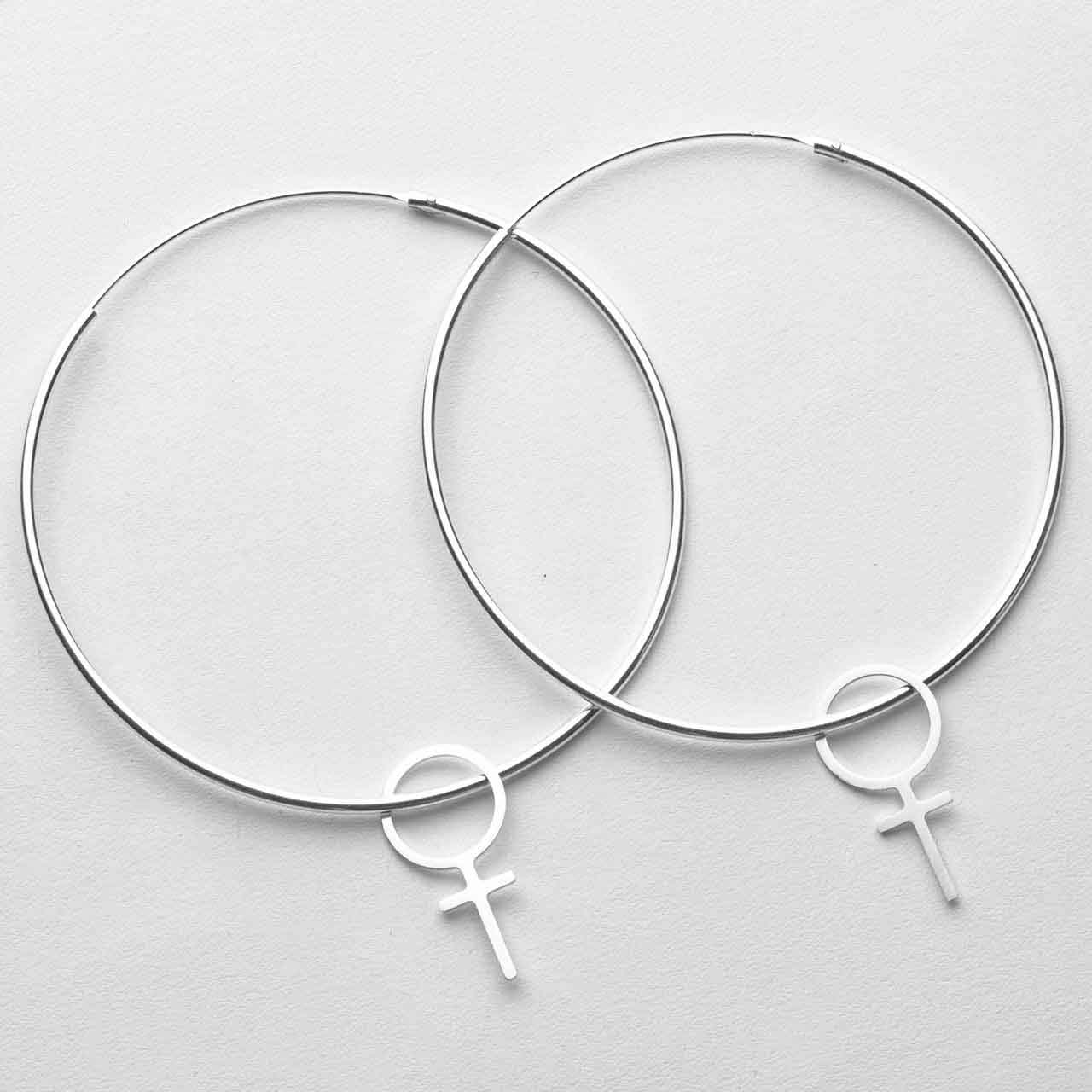 Hoop Feminist 60mm ø - Feministsmeden