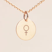 Ida 18k Stämplad berlock - Feministsmeden