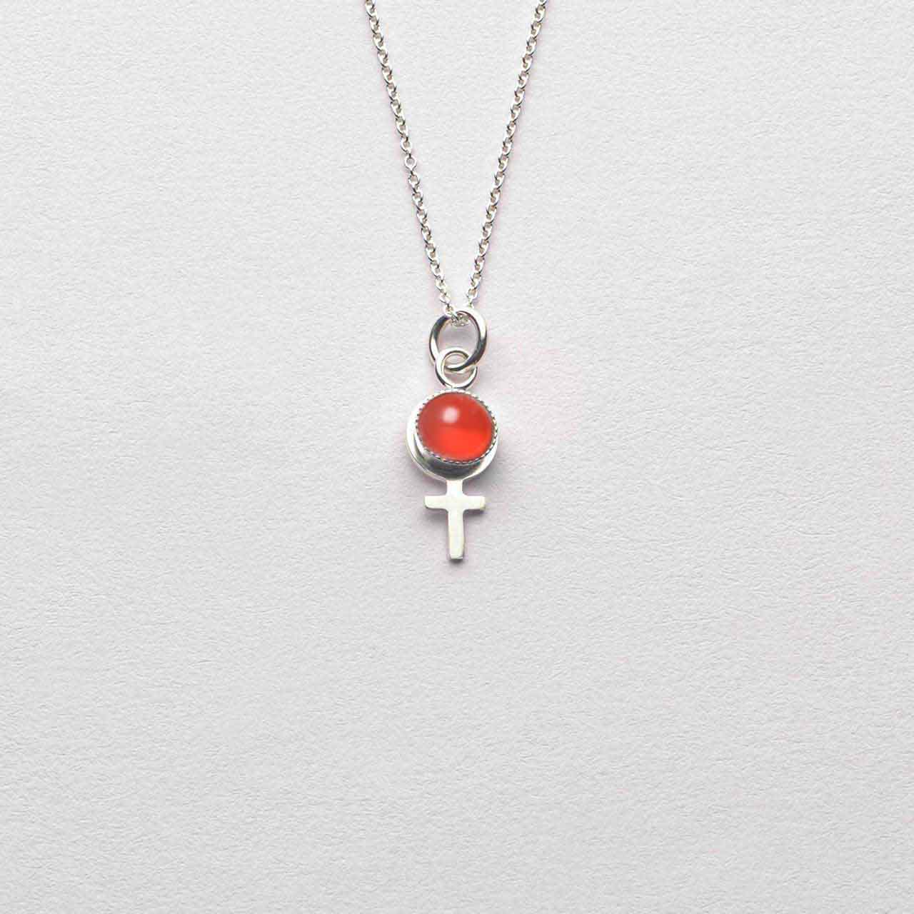 Karneol Feministsmycke - Feministsmeden