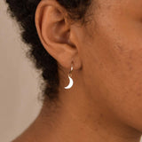 Luna Hoop 18k