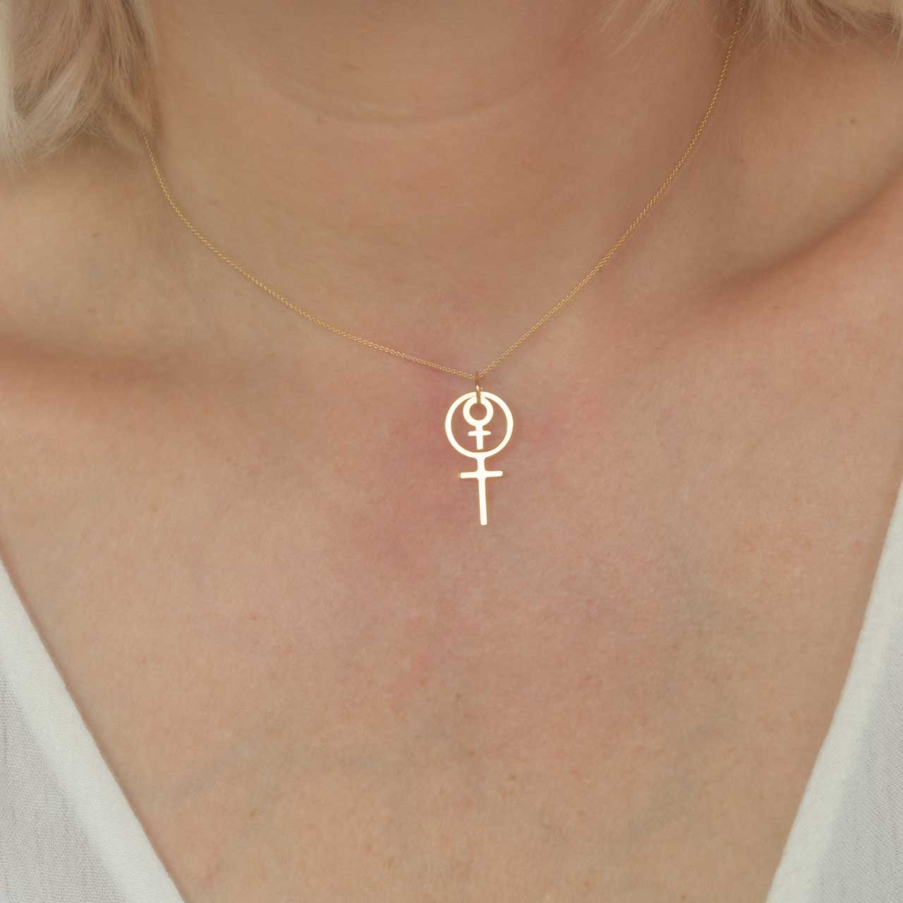 Mamma 18k guld - Feministsmeden