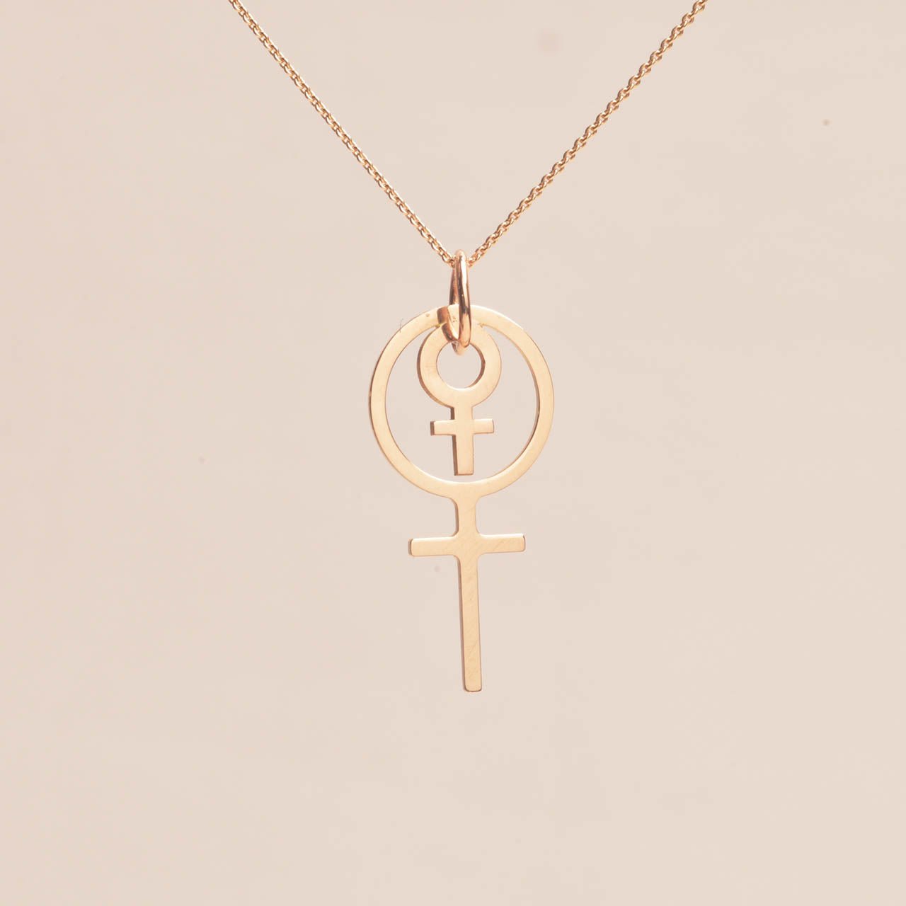 Mamma 18k guld - Feministsmeden