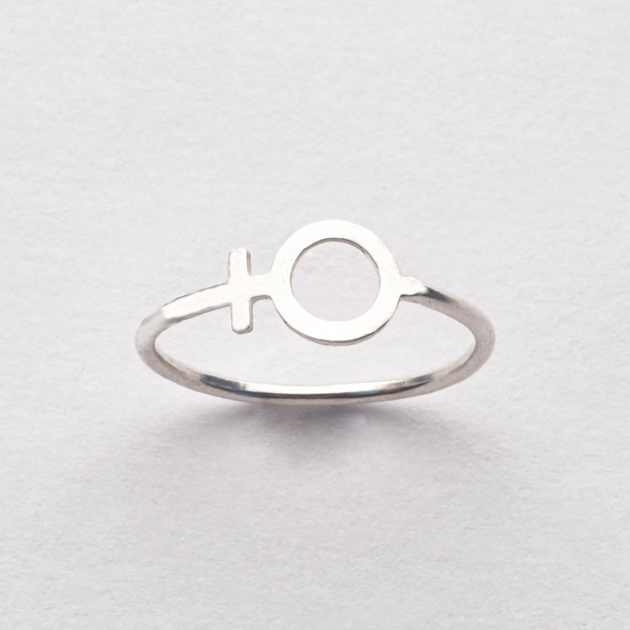 Marie Ring Blank - Feministsmeden