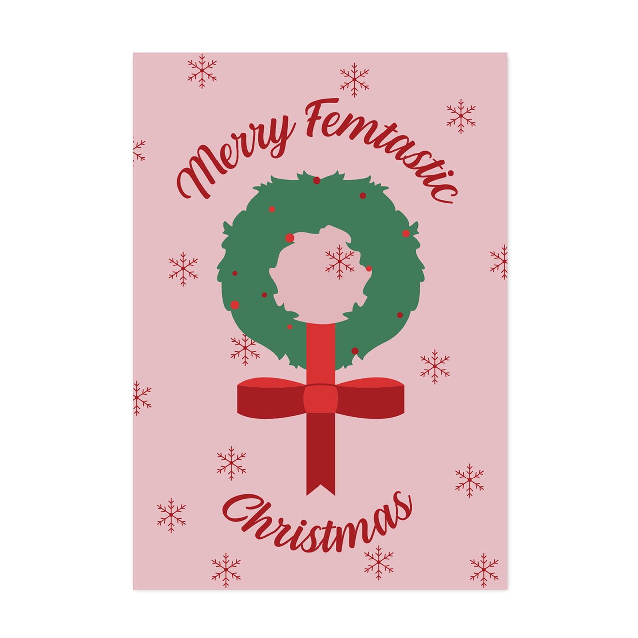 Merry Femtastic Christmas! + Snöre - Feministsmeden