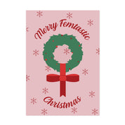 Merry Femtastic Christmas! + Snöre - Feministsmeden