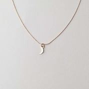 Mini Luna Halsband 18k guld - Feministsmeden