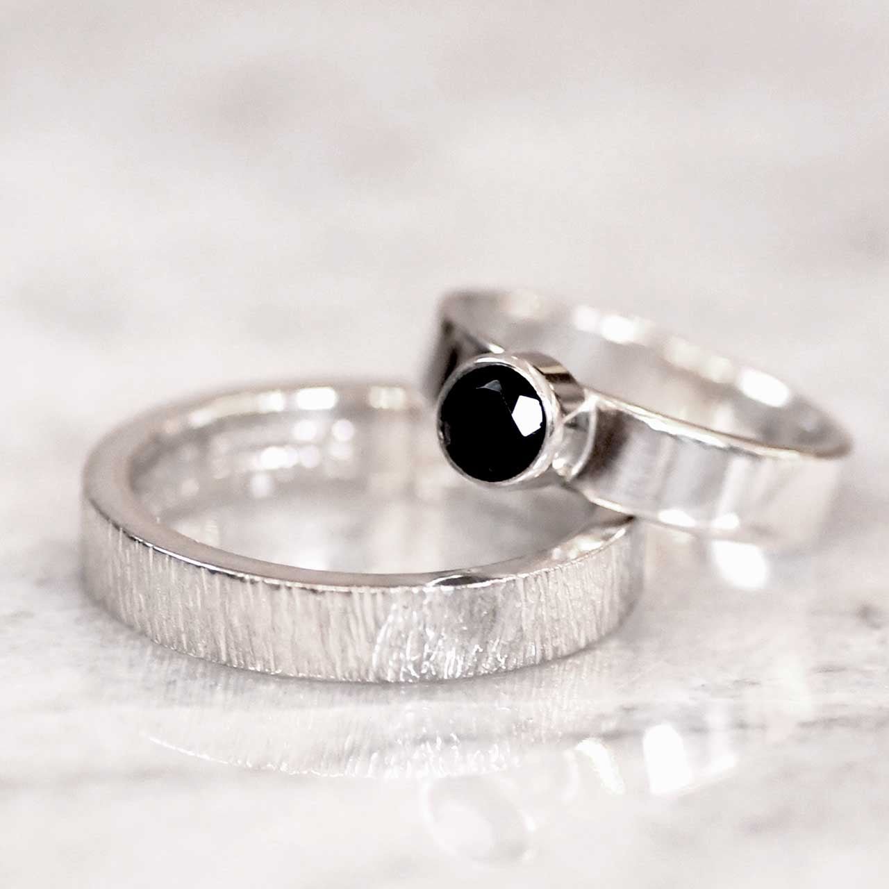 NOIR SILVERRING - Feministsmeden