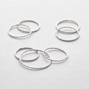 Silverring Glittrig - Feministsmeden