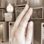 Silverring Glittrig - Feministsmeden