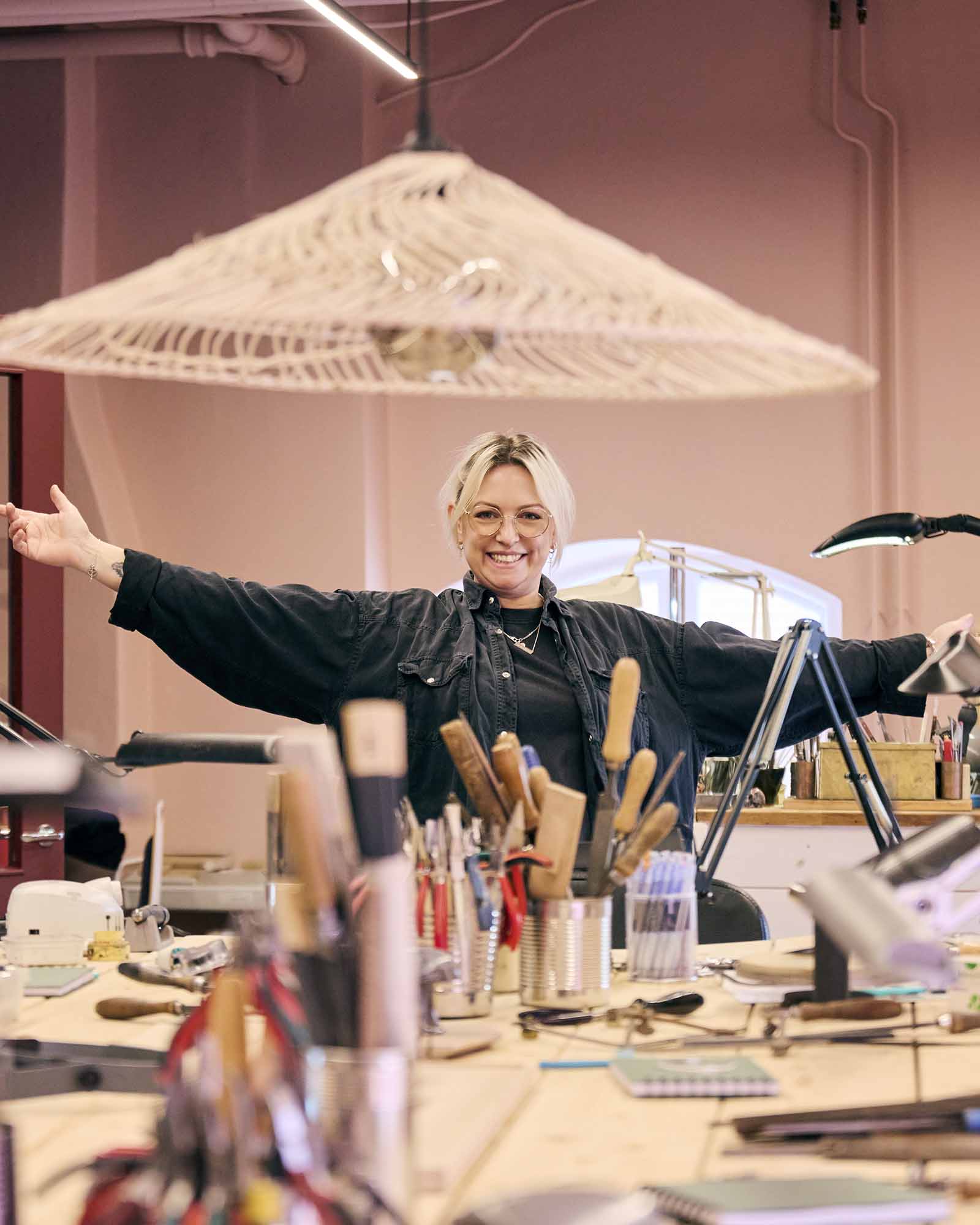Silversmideskurs i Smedjan Kurs - Feministsmeden