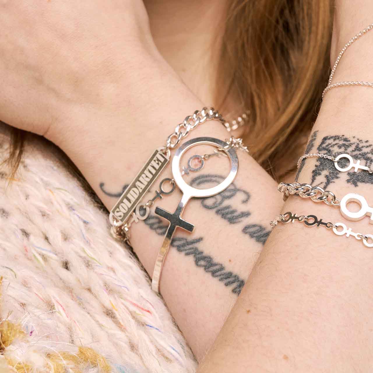 Solidaritet armband - Feministsmeden
