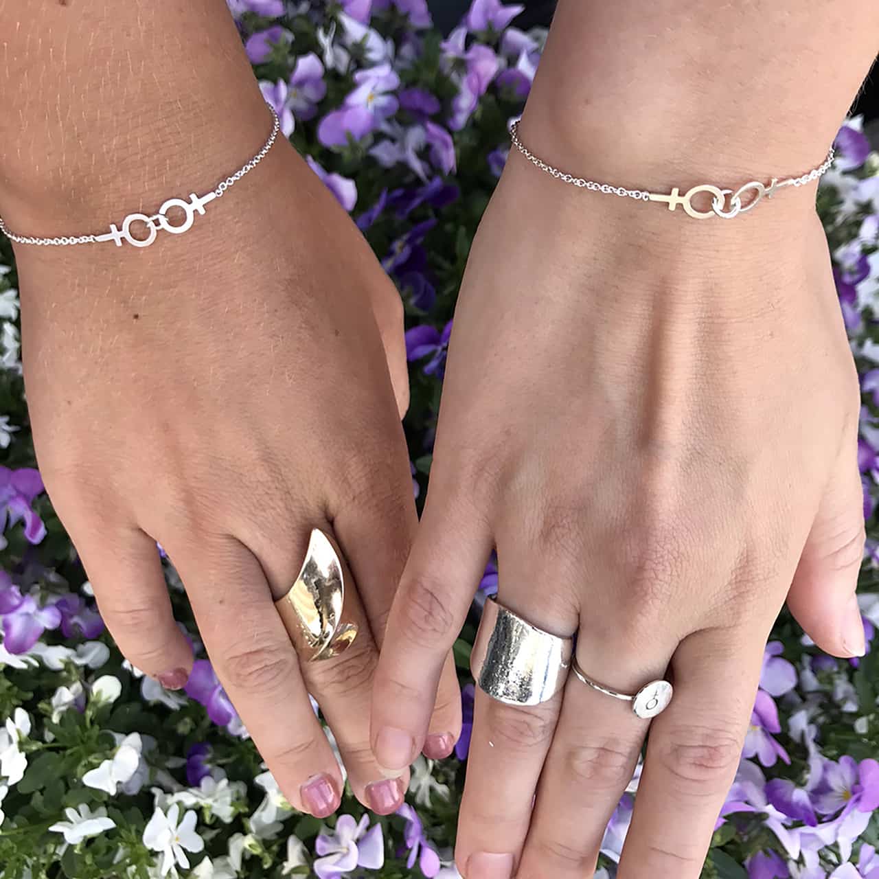 Tillsammans Armband - Feministsmeden