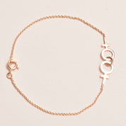 Tillsammans Feministarmband 18k guld - Feministsmeden