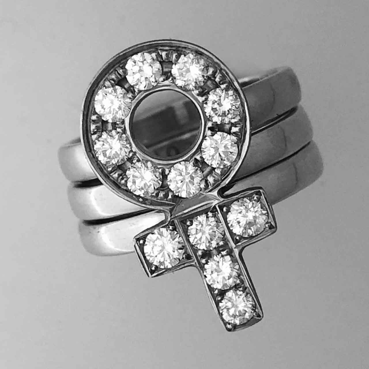 VITGULD & DIAMANTER - Feministsmeden