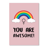 You are Awesome! + Snöre